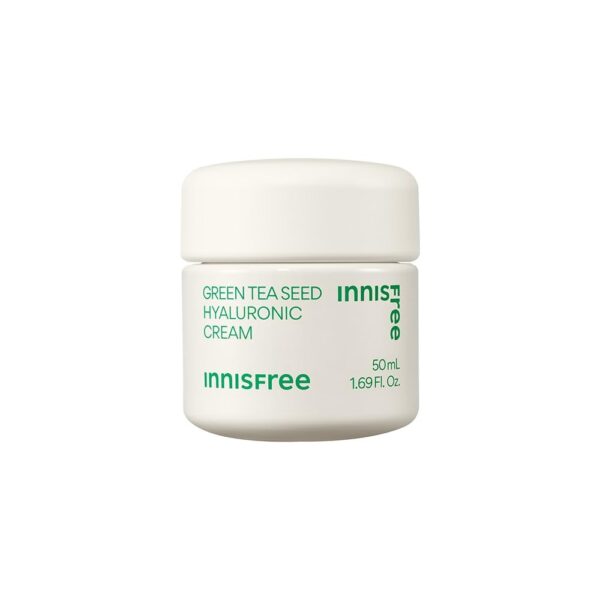 Innisfree The Green Tea Seed Cream 50ml, with Hyaluronic Acid For Soothing Skin, Korean Skincare Cream - Fast Shipping to USA & Canada