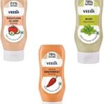 VEEBA MINT MAYONNAISES+CHIPOTLE SOUTHWEST DRESSING +THOUSAND ISLAND DRESSING (PACK OF 3*) 0.9 kg (Pack of 3) - Fast Shipping to USA & Canada