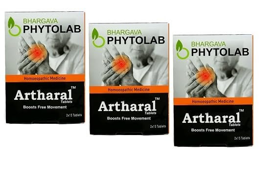 ARTHARAL Tablet Bhargava (Pack Of 3) - Fast Shipping to USA & Canada