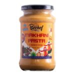 Bechef Makhani Pasta Sauce :: Original Indo American Fusion Recipe :: Creamy Pasta Sauce with Creamy and Punjabi Flavours : Use as a Pasta Sauce, Sandwich Spread, Pizza Sauce or Just as a Dip :: 350 g - Fast Shipping to USA & Canada