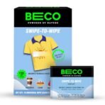 Beco Instant Stain Remover Wipes - Pack of 10 | On the Go Stain Remover Wipes | Swipe to Wipe Stains in 60 seconds - Fast Shipping to USA & Canada - Image 2
