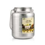 Kasutam A2 Pure Ghee - 5 litre | Made By Traditional Vedic Bilona Method | Made In Earthen Pot & Hand Churned | Free Grazing Grass Fed Cow Ghee | Immunity Booster Pure, Natural, And Healthy - Fast Shipping to USA & Canada