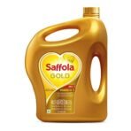 Saffola Gold Refined Cooking oil | Blend of Rice Bran & Sunflower oil | Helps Keeps Heart Healthy | 1 Litre jar - Fast Shipping to USA & Canada - Image 2