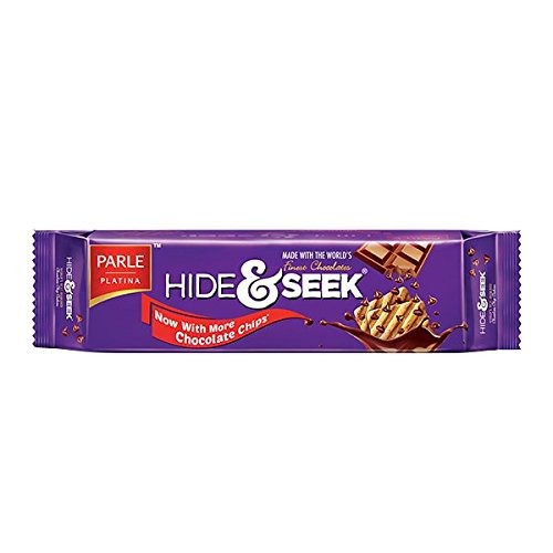 Parle Hide and Seek Biscuit, 100g [Pack of 6] - Fast Shipping to USA & Canada