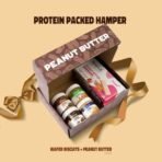 Beanut | Peanut Butter and Peanut wafer Gift set | High Protein, Gluten-Free, Healthy Breakfast | 4x100 gm Peanut jar each and 3 x wafer Biscuit - Fast Shipping to USA & Canada - Image 6