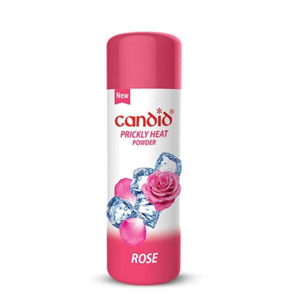 Candid Prickly Heat Powder With Rose | 120 Gm - Fast Shipping to USA & Canada