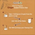 Premium 1 Min Instant Ginger Tea Premix - 1kg Poly | Ginger Flavours | Approx. 72 Servings | 1kg - Fast Shipping to USA & Canada - Image 6