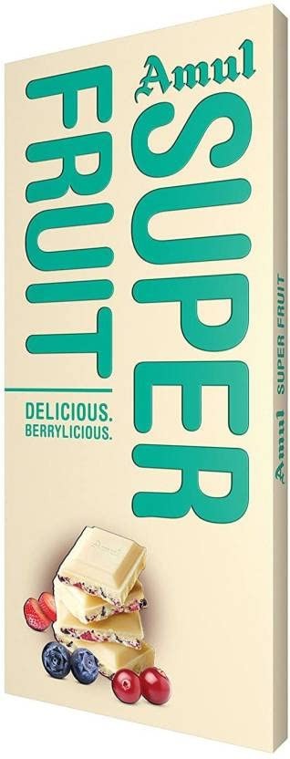 Amul Superfruit Delicious Berrylicious Bars, 150 Gram - Fast Shipping to USA & Canada