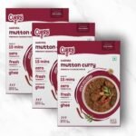 CURRYiT Andhra Mutton Masala Curry Paste 250g | Ready to Cook in 15 mins | Serves 6 | Just add Fresh Chicken, Mutton, Meat, Fish | Made with Ghee | No Preservatives | Eat with Rice | Indian Masala Gravy (Pack of 3 - 250g Each ) - Fast Shipping to USA & Canada