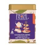 Pride of India | Sauvignon Cream Peachy Oolong Tea | 15 Pyramid Full Leaf Individually Wrapped Tea Bags | Fruity, Creamy & Citrusy Taste | Refreshing & Relaxing Experience | Caffeine - Fast Shipping to USA & Canada - Image 2