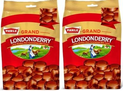 PARLE Londonderry Caramel Candy (2 x 217 g) - Fast Shipping to USA & Canada