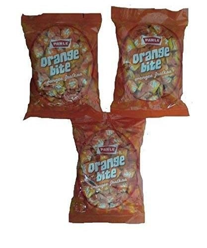 Parle Orange Bite, 289 g, Pack of 3 - Fast Shipping to USA & Canada