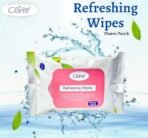 Claret Products Refreshing Wipes deeply cleanse and hydrate your skin-Flavour-Lavender -Aqua -Flower-Punch-Wet-Wipes-(Skin-&-Object-Cleaning)-20-Pcs-(Pack-Of-3) - Fast Shipping to USA & Canada - Image 3