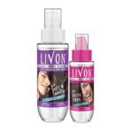 Livon Serum For Women For Dry & Rough Hair For 24 Hour Frizz-Free Smoothness,With Argan Oil & Vitami And Livon Serum, 50ml - Fast Shipping to USA & Canada - Image 2