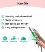 Born Good Plant Based Concentrated Tap and Shower Cleaner (50ml x 2) and Arctic Air Fragrance Toilet Bowl Cleaner 500 ml, Skin-Safe And Non Toxins - (Combo Pack of 3) - Fast Shipping to USA & Canada - Image 3
