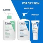 CeraVe Foaming Cleanser For Normal To Oily Skin (473ml) - Dermatologist-Developed Facewash | Non-Comedogenic And Fragrance-Free Cleansers For Acne-Prone Skin - Fast Shipping to USA & Canada - Image 7