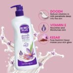 Boroplus Body Lotion Provides 24Hrs Moisturisation 100% Ayurvedic Lotion, Vitamin E For Dry And Normal Skin With Goodness Of Dhoodh, Badam & Kesar, 400Ml - Fast Shipping to USA & Canada - Image 4