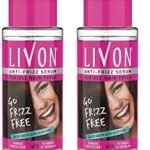 Livon Hair Serum, For Dry & Frizzy Hair | Provides shine, smoothness & damage protection| Leave in serum for women & Men| With Vitamin E & Argan Oil | 100ml Pack of 2 - Fast Shipping to USA & Canada