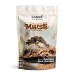 Beanut Chocolate Muesli with Millet - 225gm, Power Breakfast, Protein Snack, High Fiber Food, Multigrain Breakfast Cereal - Fast Shipping to USA & Canada