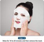 MIRABELLE HONEY FAIRNESS FACIAL SHEET MASK EX (Pack Of 4) - Fast Shipping to USA & Canada - Image 4