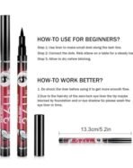 Aklaris 36H Liquid Waterproof Lash Eyeliner Pencil Long-Lasting and Smudge-Proof (Single Pack) - Fast Shipping to USA & Canada - Image 4
