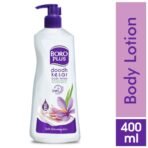 Boroplus Body Lotion Provides 24Hrs Moisturisation 100% Ayurvedic Lotion, Vitamin E For Dry And Normal Skin With Goodness Of Dhoodh, Badam & Kesar, 400Ml - Fast Shipping to USA & Canada - Image 3