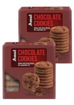 Amul Cookies - Chocolate, 200 gm (Pack of 2) - Inclusive Delivery & Service Charges - Fast Shipping to USA & Canada - Image 2