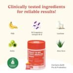 What's Up Wellness Gut Health Supplements Gummies | Prebiotics & Probiotics Supplement | Constipation, Bloating, Gas & Acidity Relief | Immunity | Clinically Proven Strain | 30 Days (Pack Of 1) - Fast Shipping to USA & Canada - Image 6