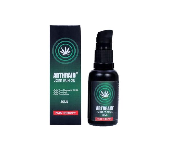 ARTHRAID Joint Pain Oil - Fast-acting Relief, Soothes Aches, Promotes Mobility, Perfect For Daily Use, Comfort Massage-Pack of 6 - Fast Shipping to USA & Canada