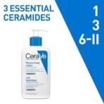 CeraVe Moisturizing Lotion For Dry Skin (236ml) - Formulated With 3 Essential Ceramides And Hyaluronic Acid | Non-Comedogenic, Oil Free And Fragrance-Free Body Lotion - Fast Shipping to USA & Canada - Image 7