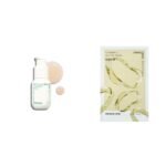 Innisfree Green Tea Hyaluronic Hydrating Serum 30ml for Glowing & Hydrated Skin with Hyaluronic Aci,Innisfree Vitamin C Active Sheet Mask 25ml - Fast Shipping to USA & Canada