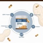 Beanut Regular Crunchy Peanut Butter 340gm each (Pack of 2) | 26gm Protein | 100% Vegan Peanut Butter, 100% Pure Roasted Peanut | High in Protein Spread, Gluten & Cholesterol Free, Nut Butter - Fast Shipping to USA & Canada - Image 5