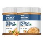 Beanut Regular Crunchy Peanut Butter 340gm each (Pack of 2) | 26gm Protein | 100% Vegan Peanut Butter, 100% Pure Roasted Peanut | High in Protein Spread, Gluten & Cholesterol Free, Nut Butter - Fast Shipping to USA & Canada - Image 2