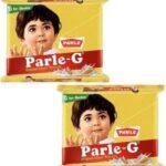 PARLE G Glucose Biscuit, 800g, Set of 2 Plain (1600 g, Pack of 2) - Fast Shipping to USA & Canada