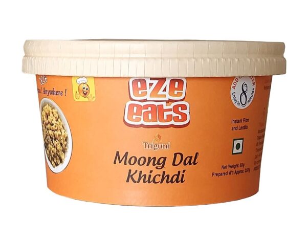 Triguni Eze Eats Moong Dal Khichdi, 60 grams (pack of 2) - Fast Shipping to USA & Canada