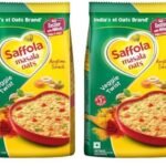 Saffola Masala Oats |Veggie Twist | Tasty, Anytime Snack | Ready in 3 mins | Millets Goodness- with Bajra & Jowar | No maida, No added preservatives | Oats helps manage weight |500g (Pack of 2) - Fast Shipping to USA & Canada