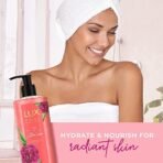 Lux Essence of Himalayas Rose & Aloe Vera Brightening Bodywash 400 ml - Fast Shipping to USA & Canada - Image 3