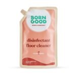 Born Good Plant Based Turkish Applewood Fragrance Disinfectant Liquid Floor and Surface Cleaner, Biodegradable, Non-Toxic And Eco-Friendly - 1 Ltr (Pack of 1) Refill Pouch - Fast Shipping to USA & Canada