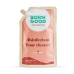 Born Good Plant Based Turkish Applewood Fragrance Disinfectant Liquid Floor and Surface Cleaner, Biodegradable, Non-Toxic And Eco-Friendly - 1 Ltr (Pack of 1) Refill Pouch - Fast Shipping to USA & Canada