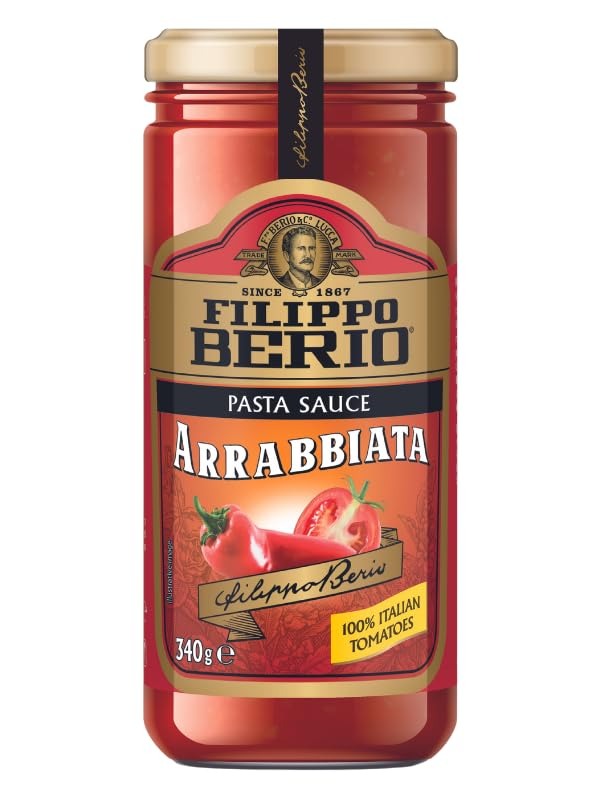 Filippo Berio Arrabbiata Pasta Sauce, 12 oz ? 340 g - Fast Shipping to USA & Canada