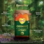 Saffola Wild Forest Organic Honey -500g -NMR Tested, 100% Pure Wild Forest Organic Honey, Brown & Saffola Honey Active, Made with Sundarban Forest Honey,1Kg - Fast Shipping to USA & Canada - Image 5