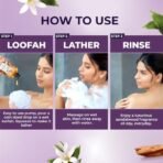 Lux Body Wash LUXURIOUS SANDALWOOD with Sandalwood Oil & Tuberose scent SuperSaver XL Pump Bottle with upto 12H* Long Lasting Fragrance|| Glycerine|| Paraben Free|| Rich Foam|| 750 ml - Fast Shipping to USA & Canada - Image 7