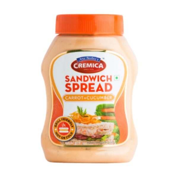 Cremica Mayo, Carrot and Cucumber, 275g - Fast Shipping to USA & Canada