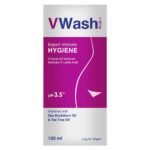 VWash Plus Expert Intimate Hygiene, With Tea Tree Oil, Liquid Wash Prevents Dryness, Itchiness And Irritation, Balances PH, Paraben Free, 100 ml - Fast Shipping to USA