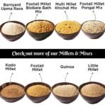 Delight Foods Unpolished Foxtail Pongal Mix Millet - 400gm (Set of 2 Packets - Each 200gm) | Ready to Cook - Fast Shipping to USA & Canada - Image 7