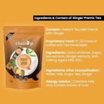 Premium 1 Min Instant Ginger Tea Premix - 1kg Poly | Ginger Flavours | Approx. 72 Servings | 1kg - Fast Shipping to USA & Canada - Image 5