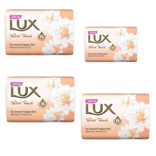Lux Soap Velvet Touch, 100 gm, Pack of 4 - Fast Shipping to USA & Canada