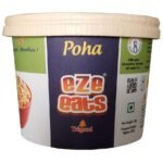 Triguni Eze Eats Poha 300 grams prepared (Pack of 4) Homestyle taste. Environment friendly packaging. - Fast Shipping to USA & Canada