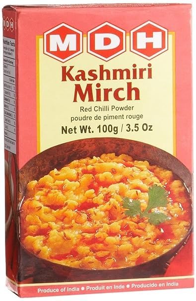MDH Kashmiri Mirch, 100g - Fast Shipping to USA & Canada