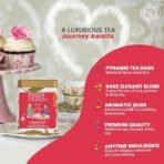 Pride of India | Jasmine Rose Royal White Tea | 15 Pyramid Full Leaf Individually Wrapped Tea Bags | Smooth & Sweet Flavor | Soothing & Calming Experience | Less Caffeine, Non-Bioengineered - Fast Shipping to USA & Canada - Image 6